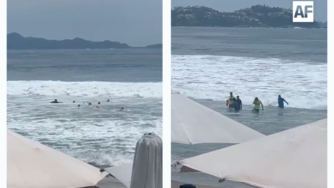 Los hechos ocurrieron en la playa Miramar durante la tarde del domingo