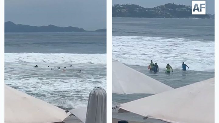 Los hechos ocurrieron en la playa Miramar durante la tarde del domingo