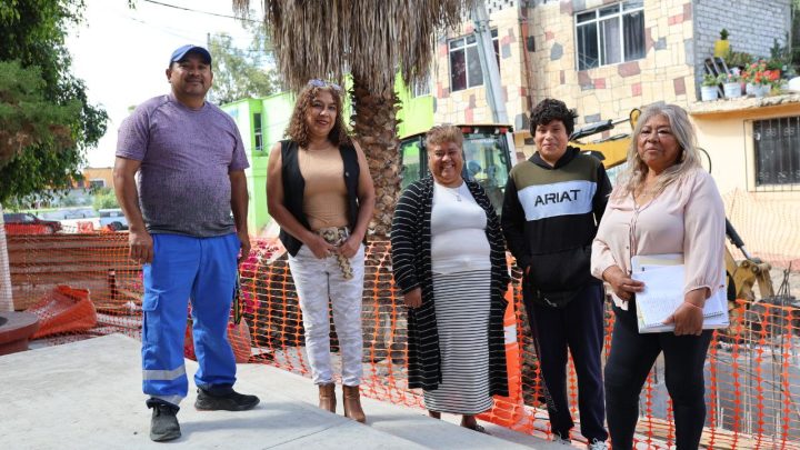 Avanza obra social en La Sierrita