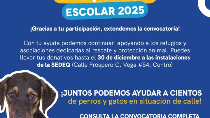 Extiende SEDEQ cierre del Croquetón Escolar 2025