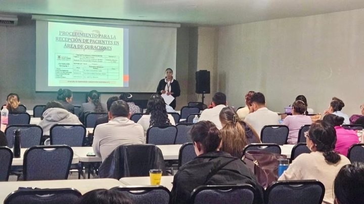 Reciben capacitación profesionales de Enfermería de la Jurisdicción No. 1
