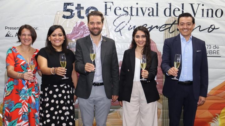 Presentan la Quinta edición del Festival del Vino Queretano