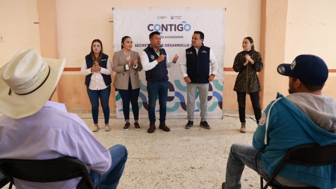 Apoyo a familias de Huimilpan con la Tarjeta Contigo: Luis Nava
