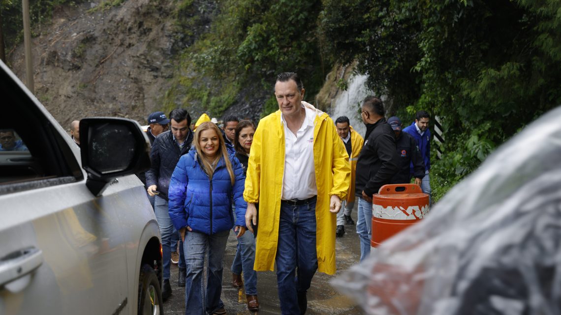 Recorre Gobernador zonas afectadas por las lluvias