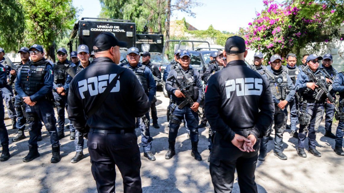 Capacita POES a Policías Municipales en técnicas y tácticas especializadas