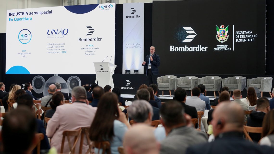 Inaugura Marco Del Prete el Supplier Symposium de Bombardier