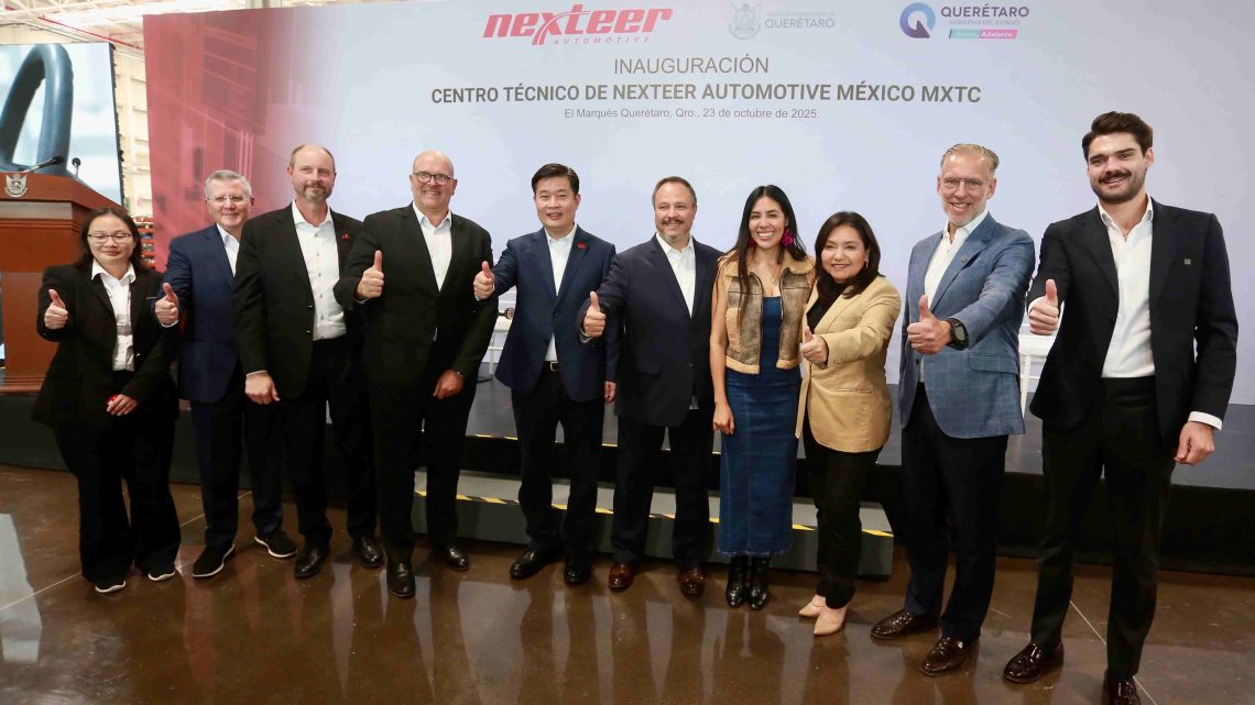 Inaugura Marco Del Prete centro técnico de Nexteer