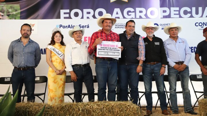 Entrega SEDEA apoyos a productores de Colón