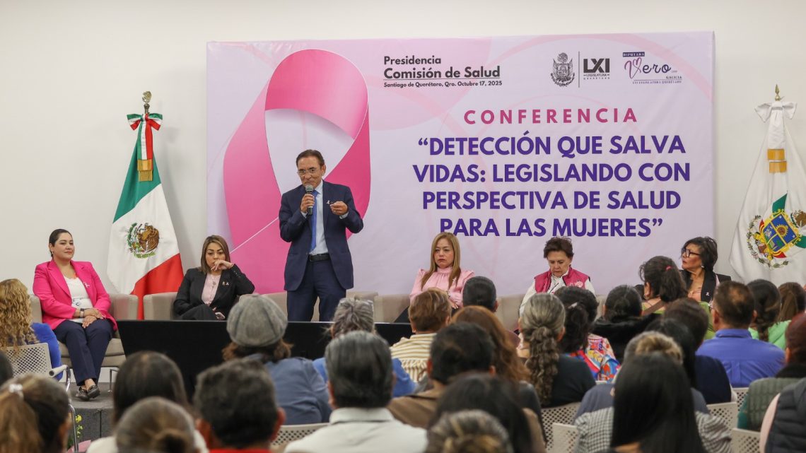 Encabeza Diputada Vero Galicia la conferencia: “Detección que salva vidas: Legislando con perspectiva de salud para las mujeres”