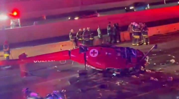 El desplomé del helicóptero en Sacramento sucedió cuando la aeronave médica realizaba una operación en medio de una intensa jornada de tráfico