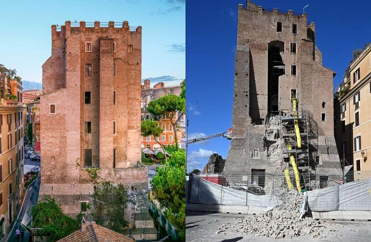 Desde 2006, la torre no había sido utilizada ni mantenida, lo que llevó a su degradación interior y exterior, motivo por el cual se impulsó un proyecto de restauración