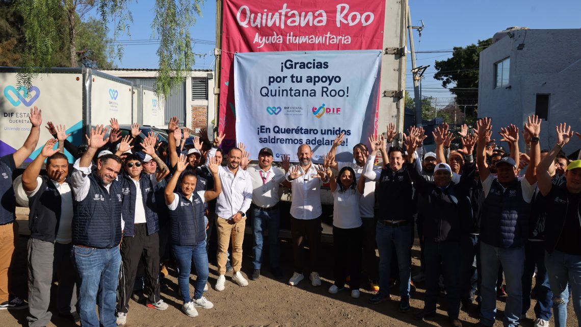 El SEDIF recibió más de 70 toneladas de ayuda para damnificados de la Sierra Gorda