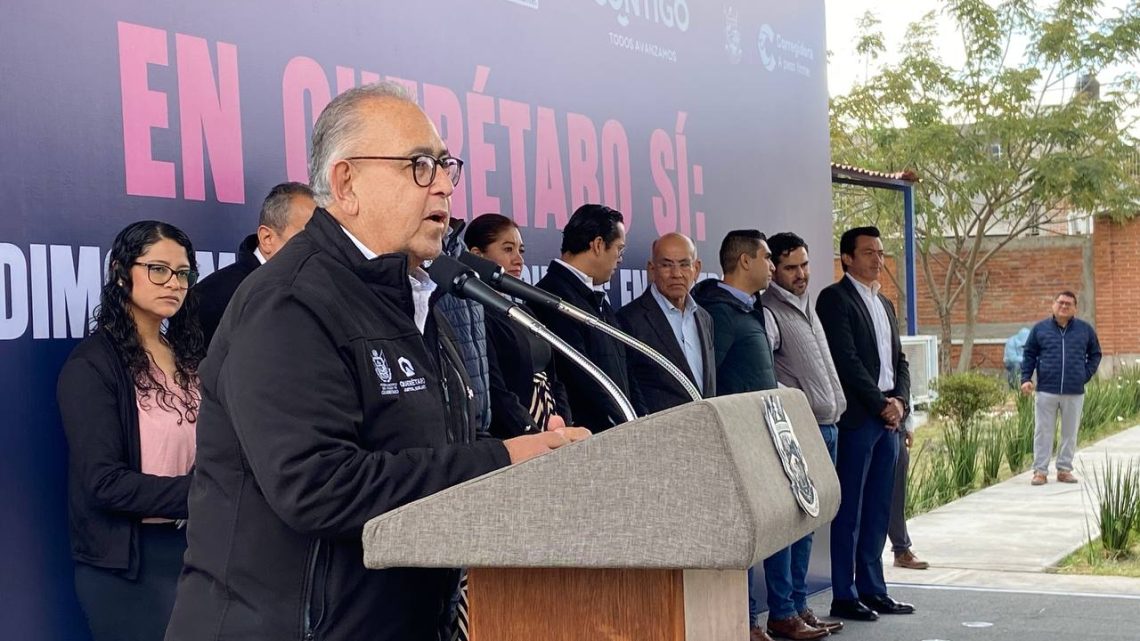 Fernando Orozco encabeza entrega de aulas en preescolar de Corregidora