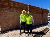 Supervisa IFEQ obras educativas en Huimilpan