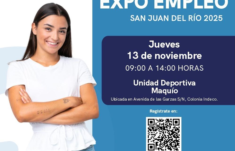 Invita ST a Expo Empleo San Juan del Río