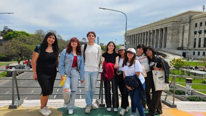 Estudiantes de la UP Santa Rosa se capacitan en la Universidad Nacional de las Artes de Argentina