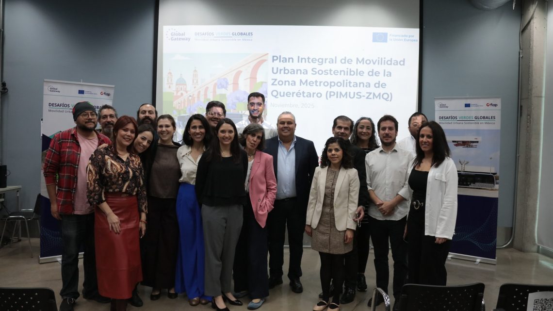 Unión Europea impulsa movilidad sostenible en Querétaro