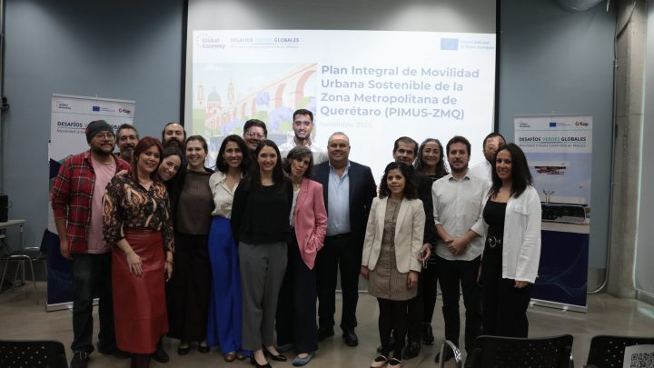 Unión Europea impulsa movilidad sostenible en Querétaro