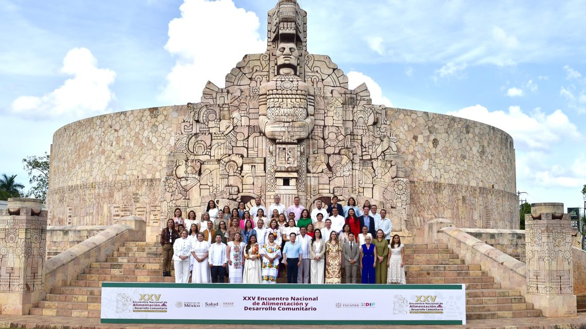 Participa SEDIF en el XXV Encuentro Nacional de Alimentación y Desarrollo Comunitario en Mérida