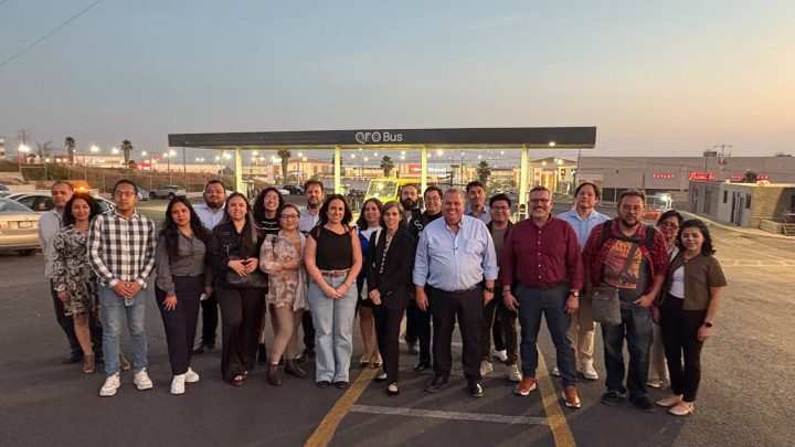 Exponen crecimiento de Qrobus a especialistas de movilidad de México y Europa