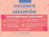 Fortalece SESA la vacunación contra el sarampión
