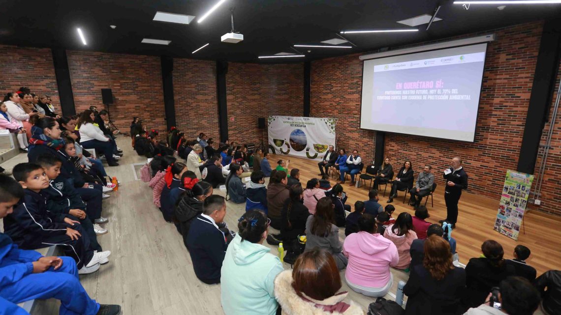 Reconoce Marco Del Prete a nueve instituciones educativas por su compromiso ambiental