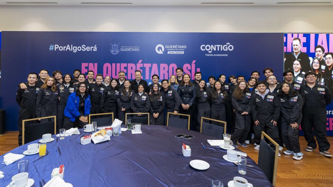 Talento queretano destaca en el International Air & Space Program