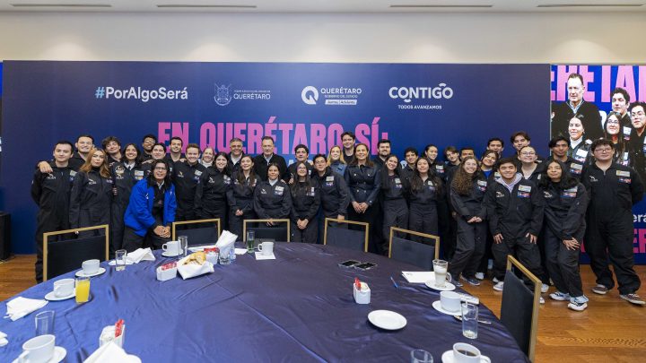 Talento queretano destaca en el International Air & Space Program