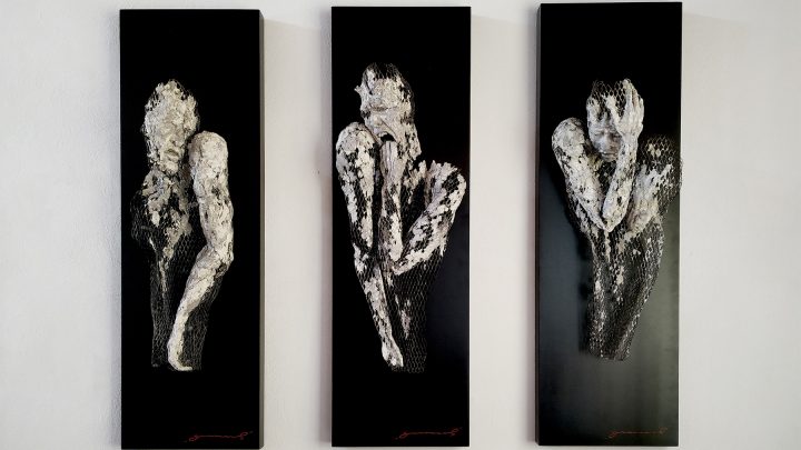 El arquitecto y escultor Semane expone Ecos 1 en el Museo de Arte de Querétaro