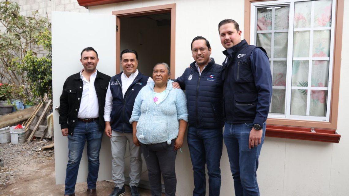 Fortalece SEDESOQ la vivienda con cuartos adicionales