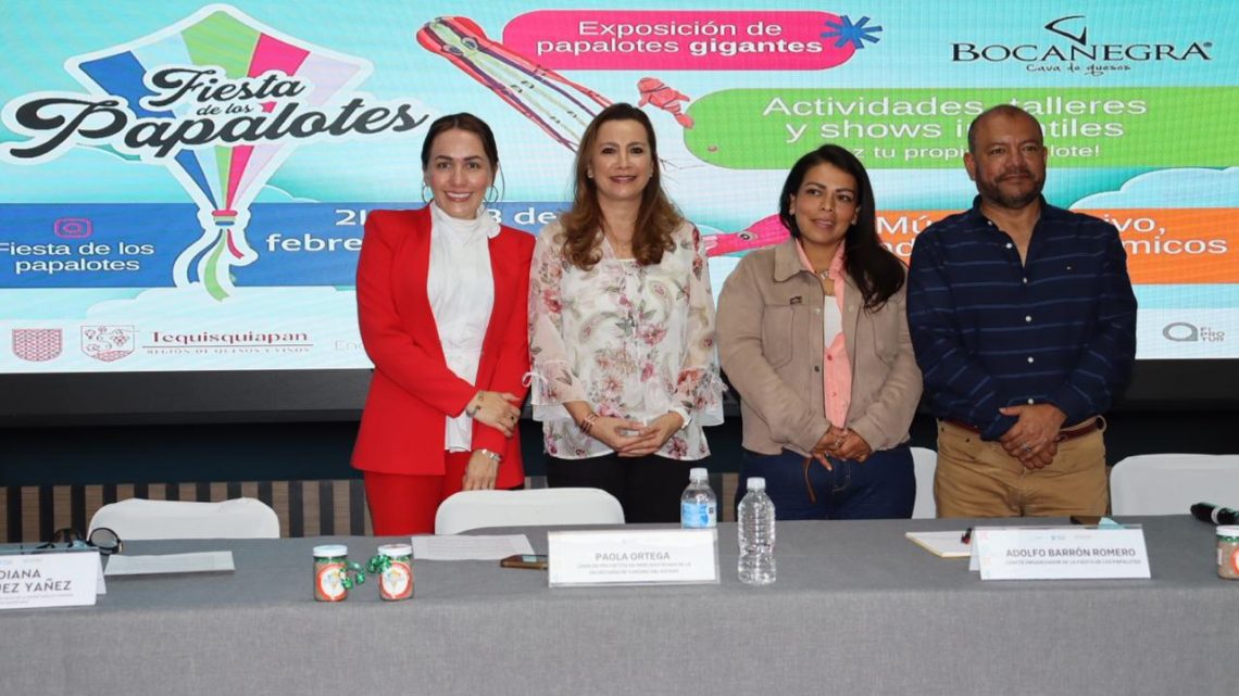 Alistan nueva edición del Festival del Papalote en Tequisquiapan
