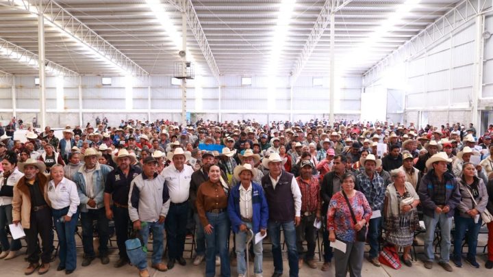 Entrega SEDEA apoyos por sequía en Peñamiller y Tolimán