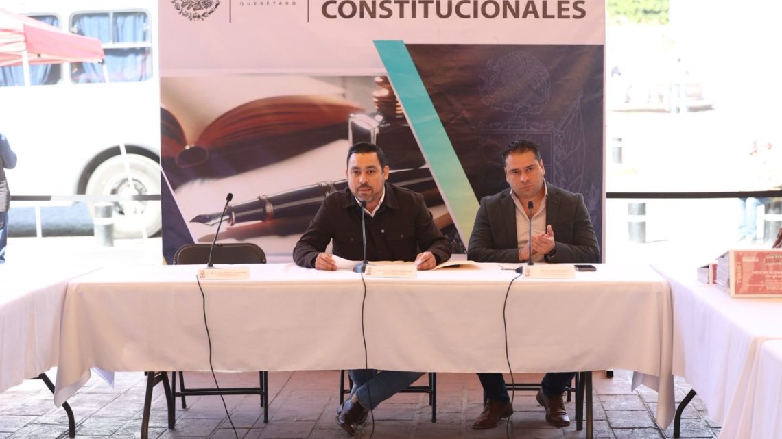 La Comisión de Puntos Constitucionales sesionará en diferentes zonas del estado para acercar la función legislativa a la ciudadanía
