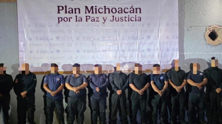Detienen a director de la Policía de Ecuandureo por presuntos nexos con “El Mencho”