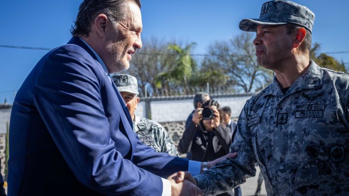 Atestigua Gobernador toma de protesta de Ricardo Melendrez como coordinador estatal de la Guardia Nacional