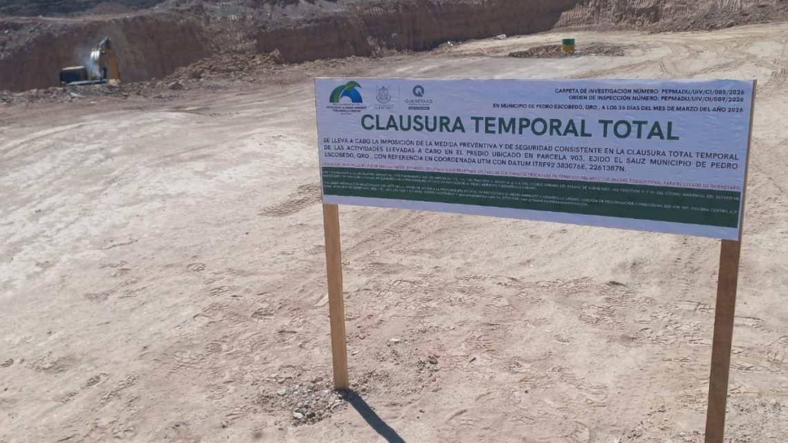 Clausura PEPMADU banco de materiales en Pedro Escobedo