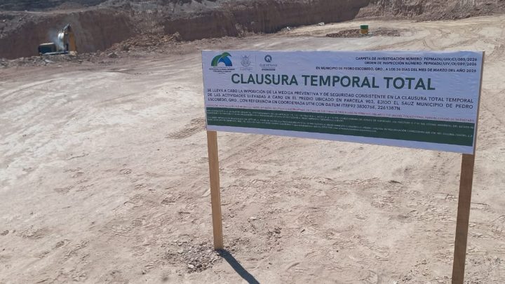 Clausura PEPMADU banco de materiales en Pedro Escobedo