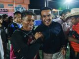 El secretario de Desarrollo Social del Estado, Luis Nava, llevó a cabo la premiación de la final del torneo Talento de Barrio “El Gallinero”