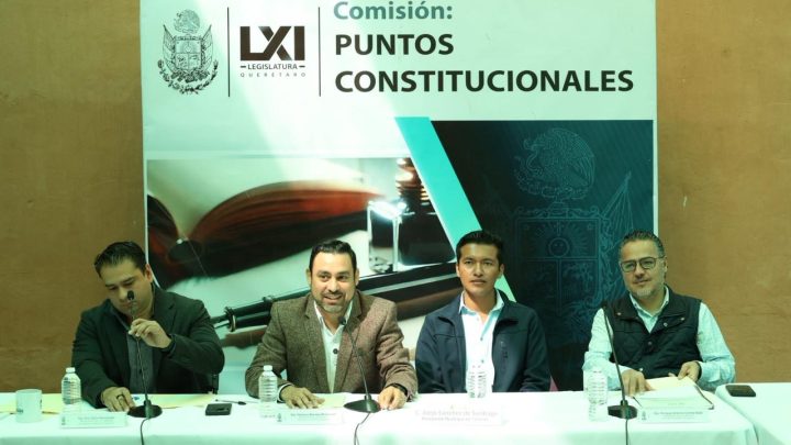 Sesiona Comisión de Puntos Constitucionales en Tolimán  para acercar el trabajo legislativo a las mujeres del estado