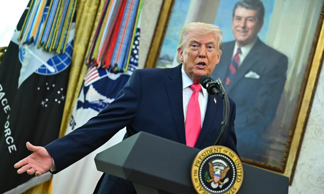 El presidente de Estados Unidos habló durante la cena anual del Comité Nacional Republicano del Congreso